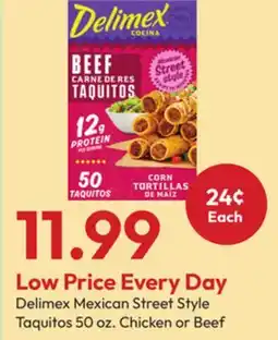 Stater Bros Delimex Mexican Street Style Taquitos offer