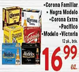 Rio Valley Market Corona Familiar • Negra Modelo • Corona Extra • Pacifico • Modolo • Victoria offer