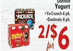 Rio Valley Market Dannon Yogurt offer