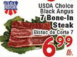 Rio Valley Market USDA Choice Black Angus 7 Bone-In Steak offer