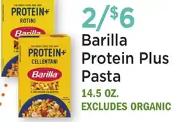 Heinen's Barilla Protein Plus Pasta offer