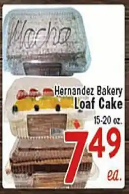 Rio Valley Market Hernandez Bakery Loaf Cake offer