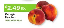 Heinen's Georgia Peaches offer