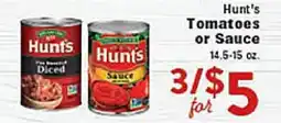 Rio Valley Market Hunt's Tomatoes or Sauce offer