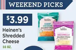Heinen's Heinen's Shredded Cheese offer