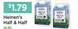 Heinen's Heinen's Half & Half offer