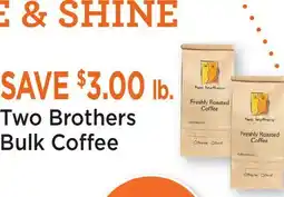 Heinen's Two Brothers Bulk Coffee offer