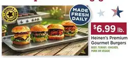 Heinen's Heinen's Premium Gourmet Burgers offer