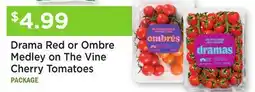 Heinen's Drama Red or Ombre Medley on The Vine Cherry Tomatoes offer