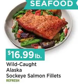 Heinen's Wild-Caught Alaska Sockeye Salmon Fillets offer