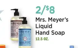 Heinen's Mrs. Meyer's Liquid Hand Soap offer