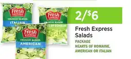 Heinen's Fresh Express Salads offer