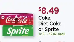 Heinen's Coke, Diet Coke or Sprite offer
