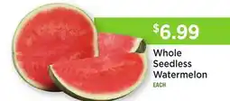 Heinen's Whole Seedless Watermelon offer
