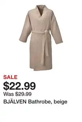 Ikea BJÄLVEN Bathrobe, beige offer