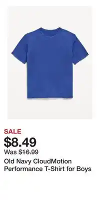 Old Navy Old Navy CloudMotion Performance T-Shirt for Boys offer