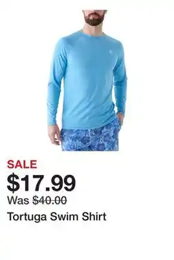Belk Tortuga Swim Shirt offer