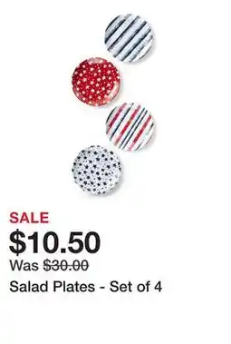 Belk Salad Plates - Set of 4 offer