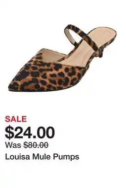 Belk Louisa Mule Pumps offer