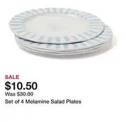 Belk Set of 4 Melamine Salad Plates offer