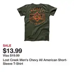 Tractor Supply Company Lost Creek Men's Chevy All American Short-Sleeve T-Shirt offer