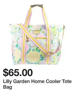 Belk Lilly Garden Home Cooler Tote Bag offer