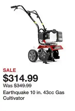 Tractor Supply Company Earthquake 10 in. 43cc Gas Cultivator offer