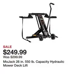 Tractor Supply Company MoJack 26 in. 550 lb. Capacity Hydraulic Mower Deck Lift offer