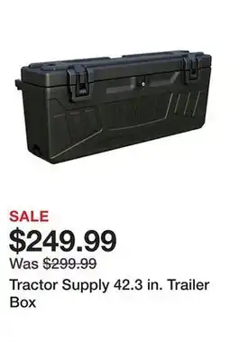 Tractor Supply Company Tractor Supply 42.3 in. Trailer Box offer