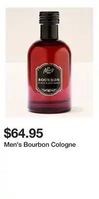 Bath & Body Works Men's Bourbon Cologne offer