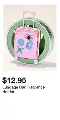 Bath & Body Works Luggage Car Fragrance Holder offer