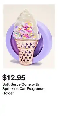 Bath & Body Works Soft Serve Cone with Sprinkles Car Fragrance Holder offer
