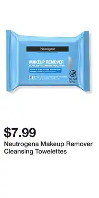 Ulta Beauty Neutrogena Makeup Remover Cleansing Towelettes offer