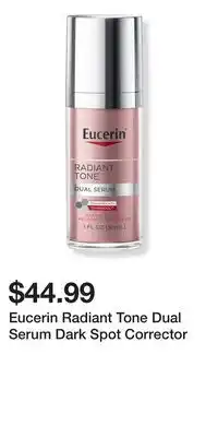 Ulta Beauty Eucerin Radiant Tone Dual Serum Dark Spot Corrector offer