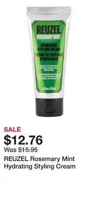 Ulta Beauty REUZEL Rosemary Mint Hydrating Styling Cream offer