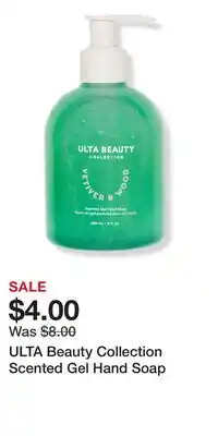 Ulta Beauty ULTA Beauty Collection Scented Gel Hand Soap offer