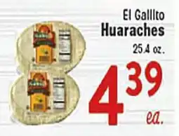 Rio Valley Market El Gallito Huaraches offer