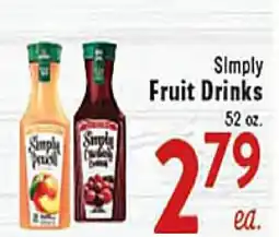 Rio Valley Market Simply Fruit Drinks offer