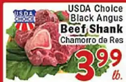 Rio Valley Market USDA Choice Black Angus Beef Shank offer