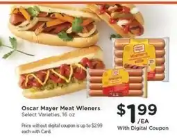Kroger Oscar Mayer Meat Wieners offer