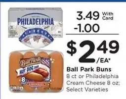 Kroger Ball Park Buns offer