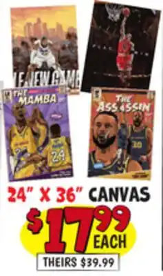 Ollie's 24 X 36 CANVAS offer