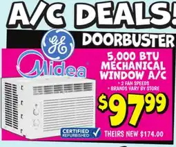 Ollie's 5, 000 BTU MECHANICAL WINDOW A offer