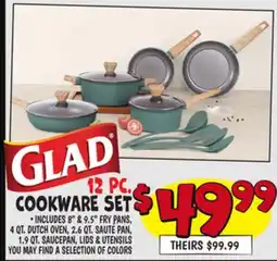 Ollie's 12 PC. COOKWARE SET offer