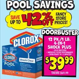 Ollie's 12 PK./1 LB. 4-IN-1 SHOCK PLUS offer