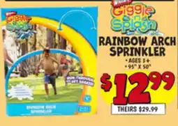 Ollie's RAINBOW ARCH SPRINKLER offer