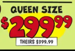 Ollie's QUEEN SIZE MATTRESS offer