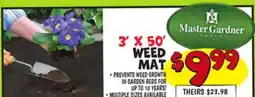 Ollie's 3' X 50' WEED MAT offer