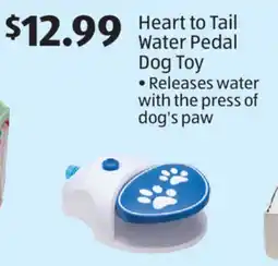 Aldi Heart to Tail Water Pedal Dog Toy offer