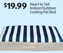 Aldi Heart to Tail Indoor/Outdoor Cooling Pet Bed offer